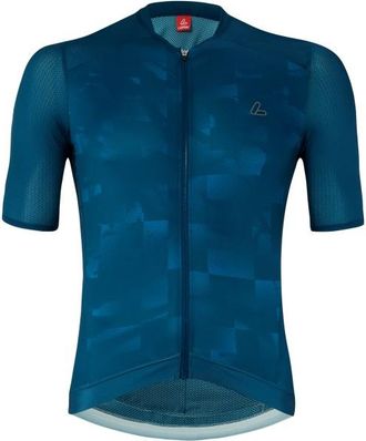 LOEFFLER Bike Jersey Full-Zip Skys Escape Velotrikot f&uuml;r Herren | blau