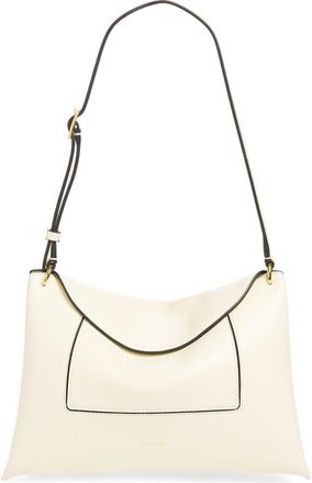 Wandler Penelope Slouch Leather Crossbody Bag in Cream at Nordstrom