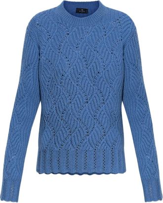 Etro Maglione in cashmere - Blu