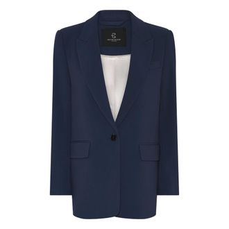 Bruuns Bazaar Blazers, female, Blue, Size: XS CindySusBBFrida Blazer