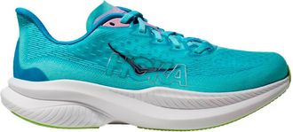 Hoka One One Womens Mach 6 Shoes In Cloudless / Waterpark