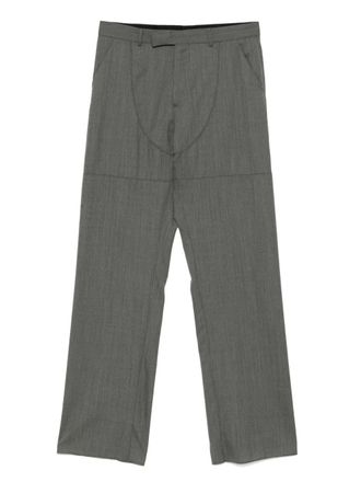 Martine Rose straight-leg trousers - Grey