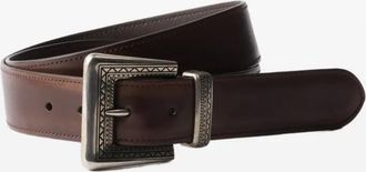 Prada Cintura in pelle - Marrone