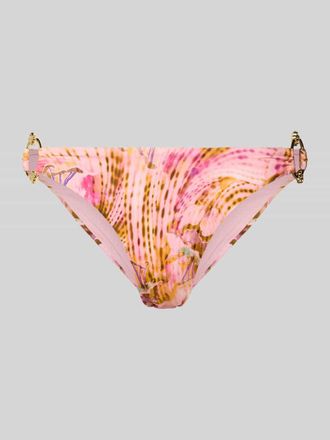 Guess Bikini-Slip im Allover-Look Modell INES in Rosa, Gr&ouml;&szlig;e XL