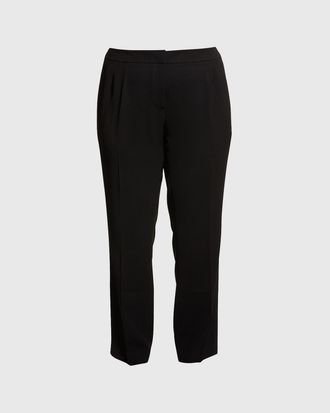 Lafayette 148 New York Plus Size Barrow Straight-Leg Crepe Pants