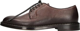 Doucal's Leren Veterschoenen - Heren - Veterschoenen - Bruin - 44 1/2 EU - Leer - Schoenen