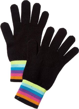 Brodie Gradient Stripe Cashmere Gloves