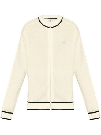 adidas logo-embroidered - men - Wool - L - White