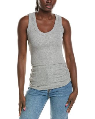 Michael Stars Micah Ruched Scoop Neck Tank