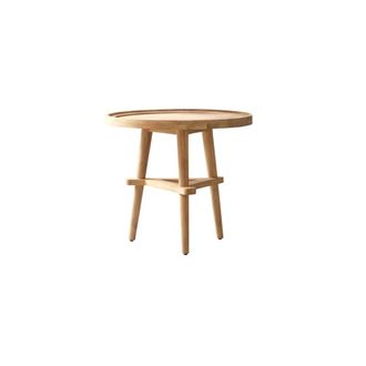 Tikamoon Mesa auxiliar de teca maciza