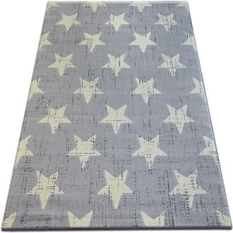 RugsX Carpet scandi 18209/052 - star grey 120x170 cm