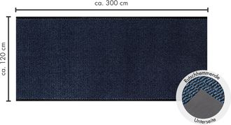 Andiamo Fussmatte »Easy, Made in Netherlands« rechteckig 5 mm Höhe Schmutzfangmatte, rutschhemmend, Innen- und überdachten Aussenbereich