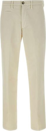 Re-hash Pantaloni con tasche a filetto - Bianco