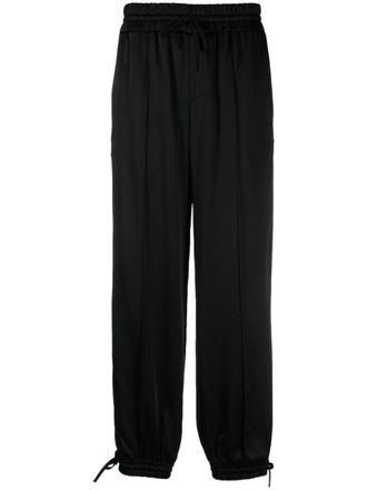 Jil Sander high-waisted tapered-leg trousers - Black