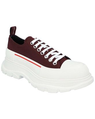 Alexander McQueen Alexander Mcqueen Mens Canvas Tread Sneaker, Never Worn (Authentic Pre-Loved)