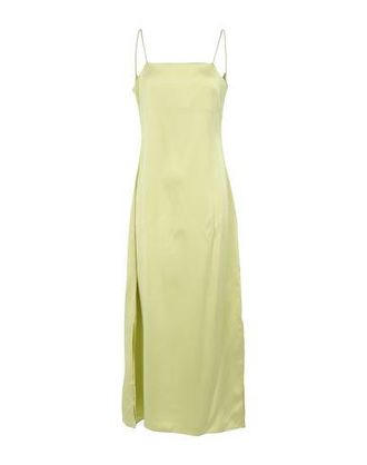8 by YOOX SILK DEEP-V-BACK LONG DRESS