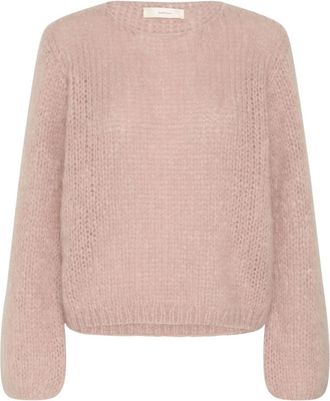 Inwear Round-neck Truien - Dames - Ronde hals truien - Roze - M/L - Truien & Vesten