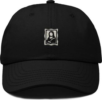 Dalix Frame Dad Cap in Black at Nordstrom