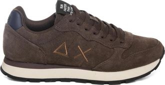 Sun 68 Tom Suede - Heren - Sneakers - Bruin - 45 EU - Katoen - Schoenen