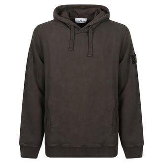 Stone Island Hoodies & sweatvesten, Heren, Grijs, M, Stone Island Sweaters