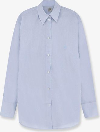 Toteme Camicia Oversized Summer in cotone e lino - TOTEME - gender_Woman