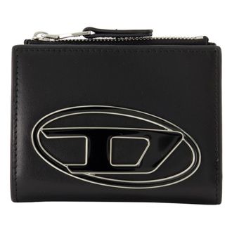 Diesel Wallets & Cardholders, female, Black, Size: ONE SIZE 1DR Bi-Fold Zip II