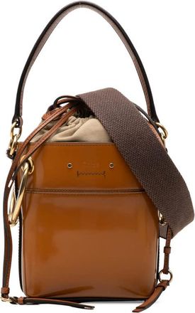 Chlo&eacute; Pre-owned Chloe Mini Patent Roy Bucket Bag Ladies IBA68H0EOKN22UF6
