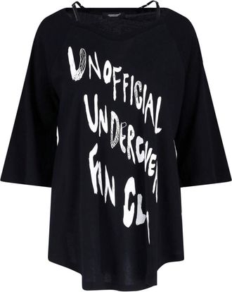 Undercover T-Shirt Logo Spalline