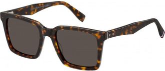 Tommy Hilfiger Mens TH-2067-S-086 TH 2067 53 086 Sunglasses - Brown - One Size