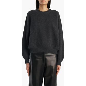 Khaite Marguax Cashmere Sweater in Charcoal at Nordstrom, Size X-Small