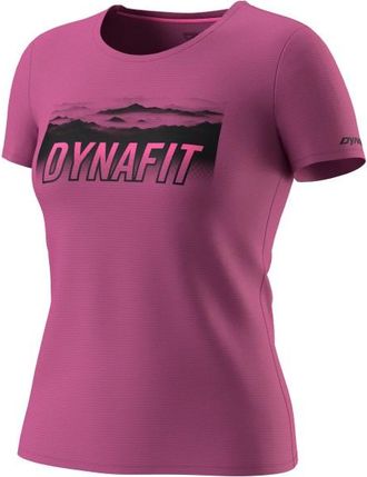 Dynafit Transalper Graphic S/S Tee Funktionsshirt f&uuml;r Damen | lila