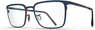 Blackfin Bf1084 Dover Minimalist Rectangular Eyeglasses with Titanium Frame