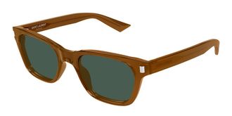 Saint Laurent SL 874 005 Mens Sunglasses Brown Size 52 - Free RX Lenses - Free RX Lenses