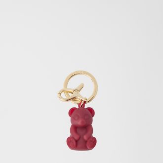 Furla Hashtag Portachiavi Rubino Rosso Pvc Donna
