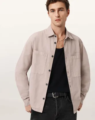 AllSaints Rohdi Long Sleeve Overshirt