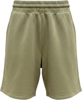 John Richmond Bermuda Fleece Basar - Heren - Korte Broeken - Groen - 2XL - Katoen - Korte Broeken