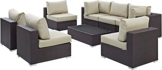 ModWay Convene 8-Piece Outdoor Patio Sectional Set