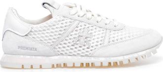 Premiata Sean Sneaker - Dames - Sneakers - Wit - 36 EU - Leer - Schoenen