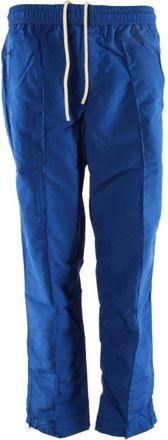 New Balance Mp 31541 Geweven Broek - Heren - Straight fit broeken - Blauw - S - Nylon - Broeken