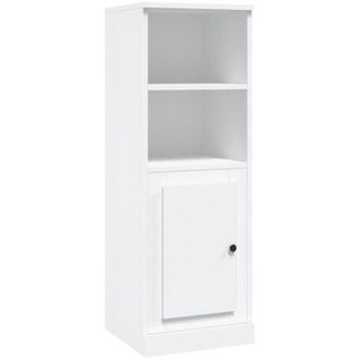 vidaXL Highboard White 36x35.5x103.5 cm Engineered Wood Vidaxl