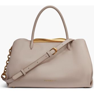 DKNY Poplin Small Satchel in Sand at Nordstrom