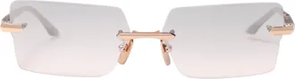 Dita Eyewear Eymori Gradient Rimless Rectangular Sunglasses