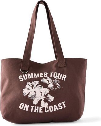 Cotton On Parker Tote Bag in Rich Mocha Summer Tour at Nordstrom