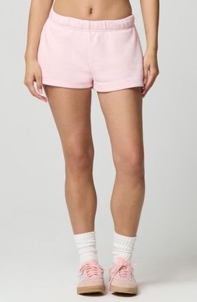 Florence By Mills Cozy Crush Sweat Shorts in Ballet Slipper at Nordstrom, Size Xx-Small