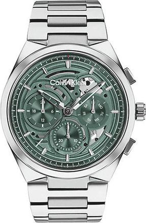 Calvin Klein Reloj Esqueleto Multifunci&oacute;n De Acero Inoxidable