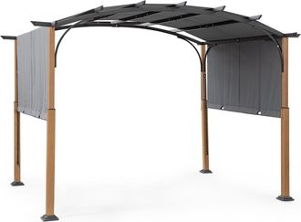 BIZZOTTO Bizzotto - Gazebo Taormina 3,6x3 Naturale/antracite