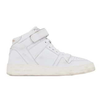 Saint Laurent Heren, Schoenen, Wit, Maat: 42 EU Leer