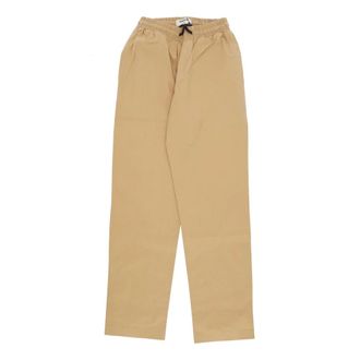 CAT Straight Trousers, male, Brown, M, Long Drawcord Pant