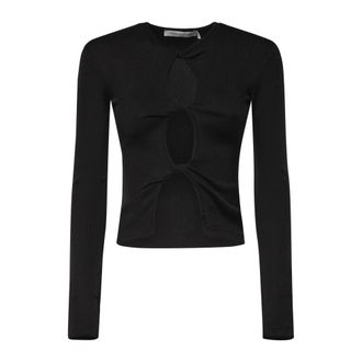 CHRISTOPHER ESBER Long Sleeve Tops - Tops - Mujer - Negro - 2XS