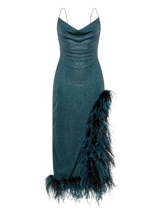 Os&eacute;ree Lumiere Plumage Night Out Dress